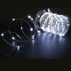Guirlande Solaire nano LED Alama – Blanc