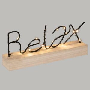 Mot déco LED Relax L28