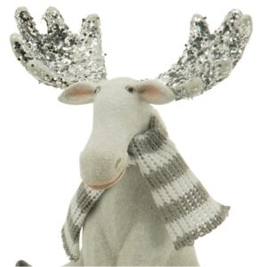 Figurine Renne & Echarpe Geoffroy