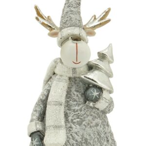 Statue Renne Godane MM Sapin H19