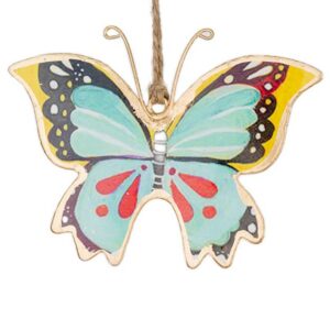 Décoration Papillon à suspendre Doli Bleu 12cm