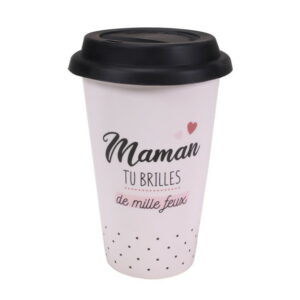 Mug de transport Maman Tu brilles