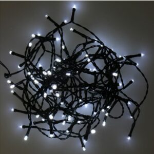 Guirlande Solaire LED Carole Blanc Froid 19m