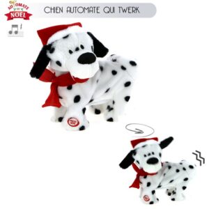 Décoration Noël Chien Automate Twerk