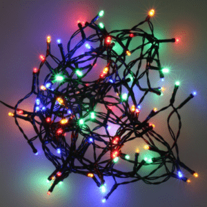 Guirlande Solaire LED Alex Multicolore 10m