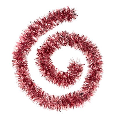 Guirlande de Noël Ancona Rose Foncé