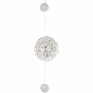 Guirlande de Noël Boules Petina Blanc