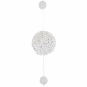 Guirlande de Noël Boules Ridonia Blanc