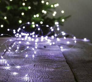 Guirlande électrique nano LED Owen Blanc Froid Int-Ext 10m