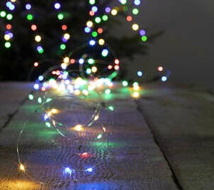 Guirlande électrique nano LED Owen Multicolore Int-Ext 10m
