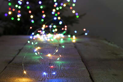 Guirlande électrique nano LED Owen Multicolore Int-Ext 10m