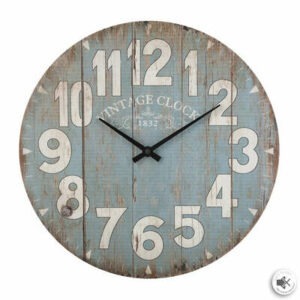 Horloge Minarota Bleu D38cm