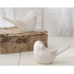 Statue Oiseau Givré irisé Birgitt