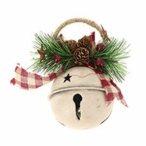 Suspension Noël Grelot avec Noeud Céline Blanc