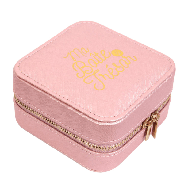 Boite à Bijoux simili-cuir Nerina carré