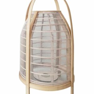 Lanterne Bois sur pieds Meritxell H30cm