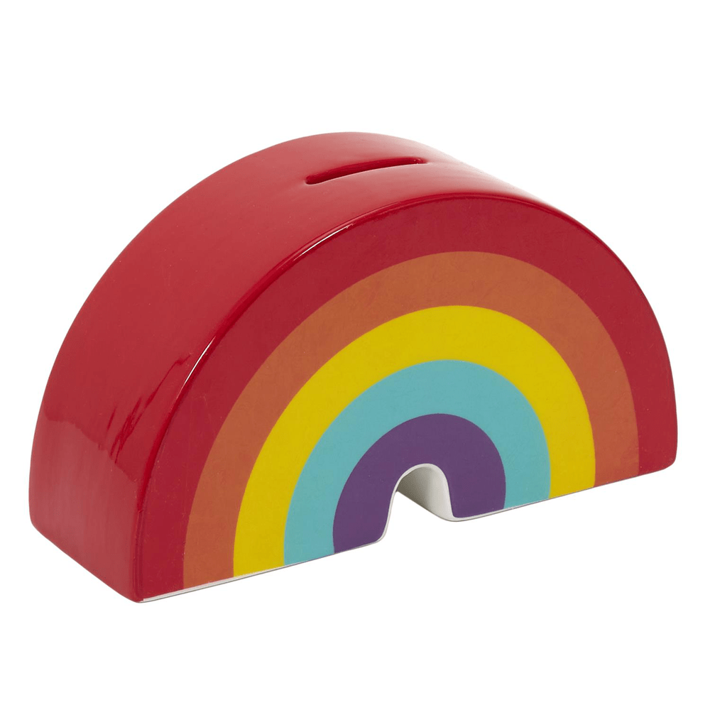 Tirelire céramique Rainbow Rouge