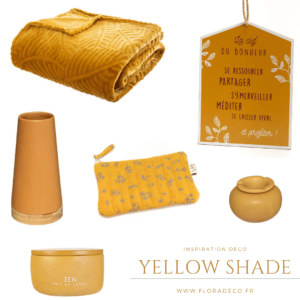 Inspiration Déco - Yellow Shade - Flora Déco