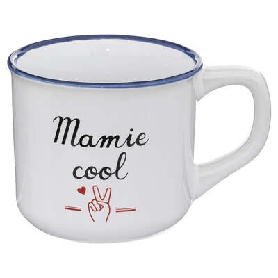 Mug faïence Mamie Cool