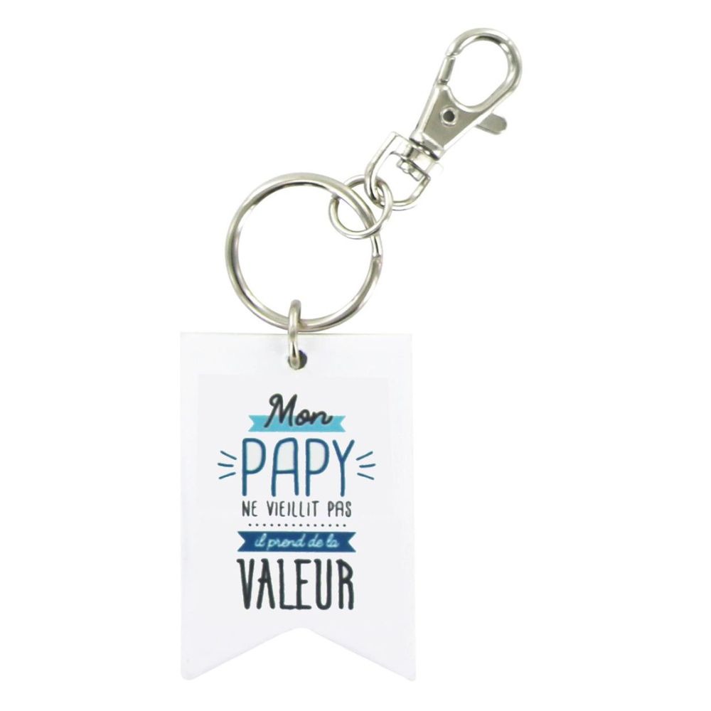 Porte-clés Famille Papy de Valeur