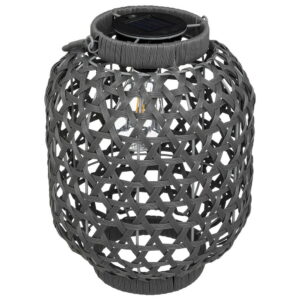 Lanterne Solaire Cojimar Gris H32