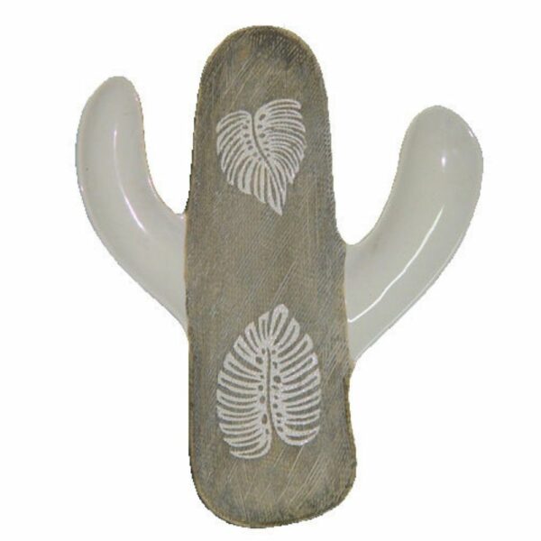 Plat céramique Cahuita Feuilles Forme Cactus