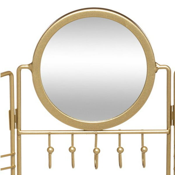 Porte-Bijoux Métal Doré Frascati H33cm