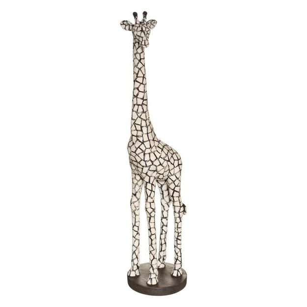 Statue Girafe résine Manomi H89cm