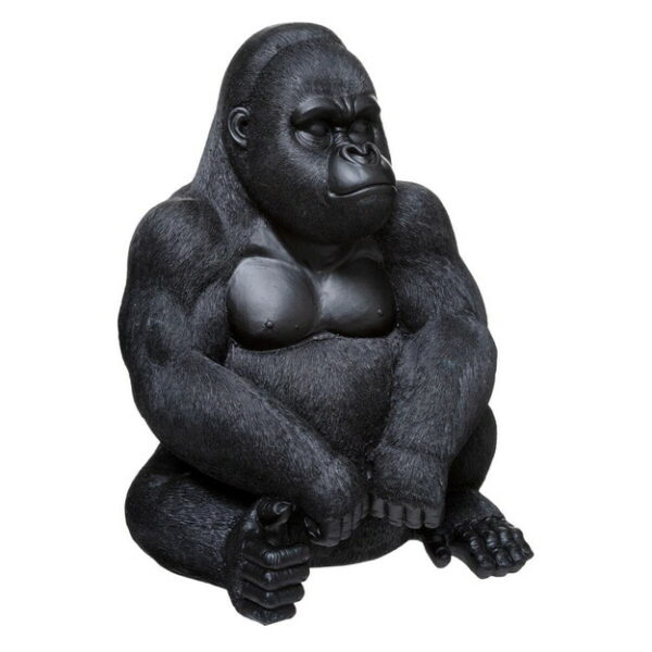 Statue Gorille assis résine Benito H46