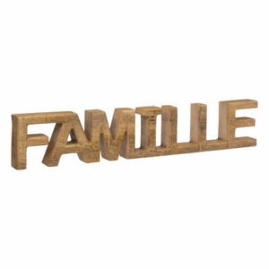 Mot à poser Famille Bois Manguier 52cm