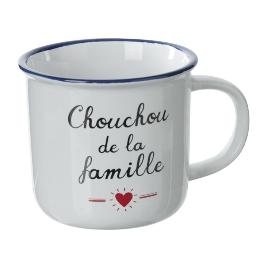 Mug faïence Chouchou de la Famille GM 40CL