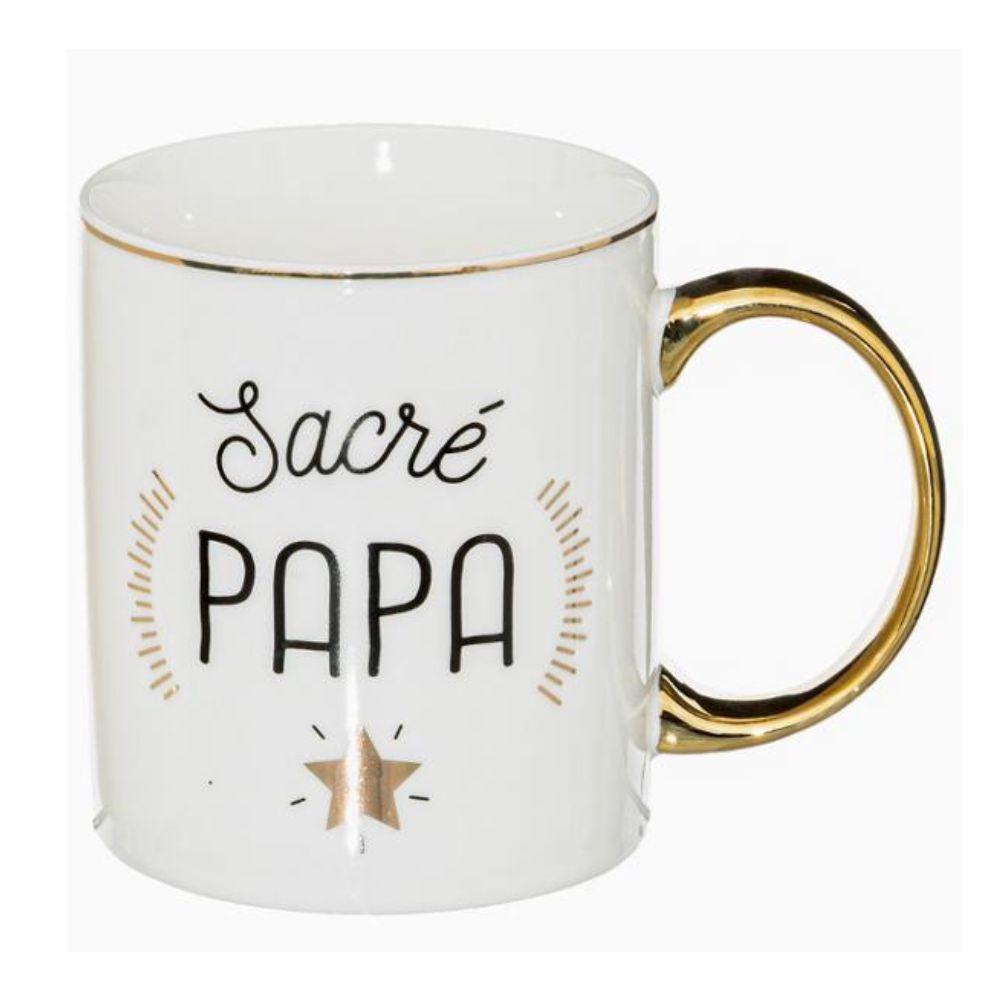 Mug porcelaine Sacré Papa 35CL