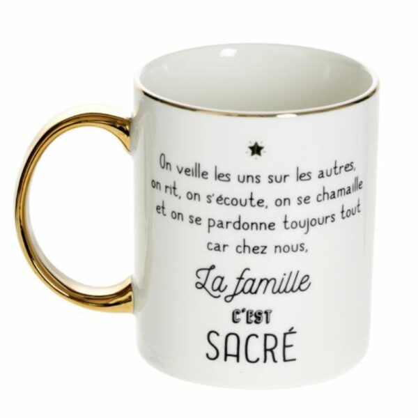Mug porcelaine Sacrée Maman 35CL