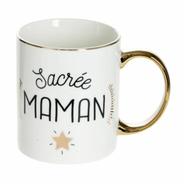 Mug porcelaine Sacrée Maman 35CL