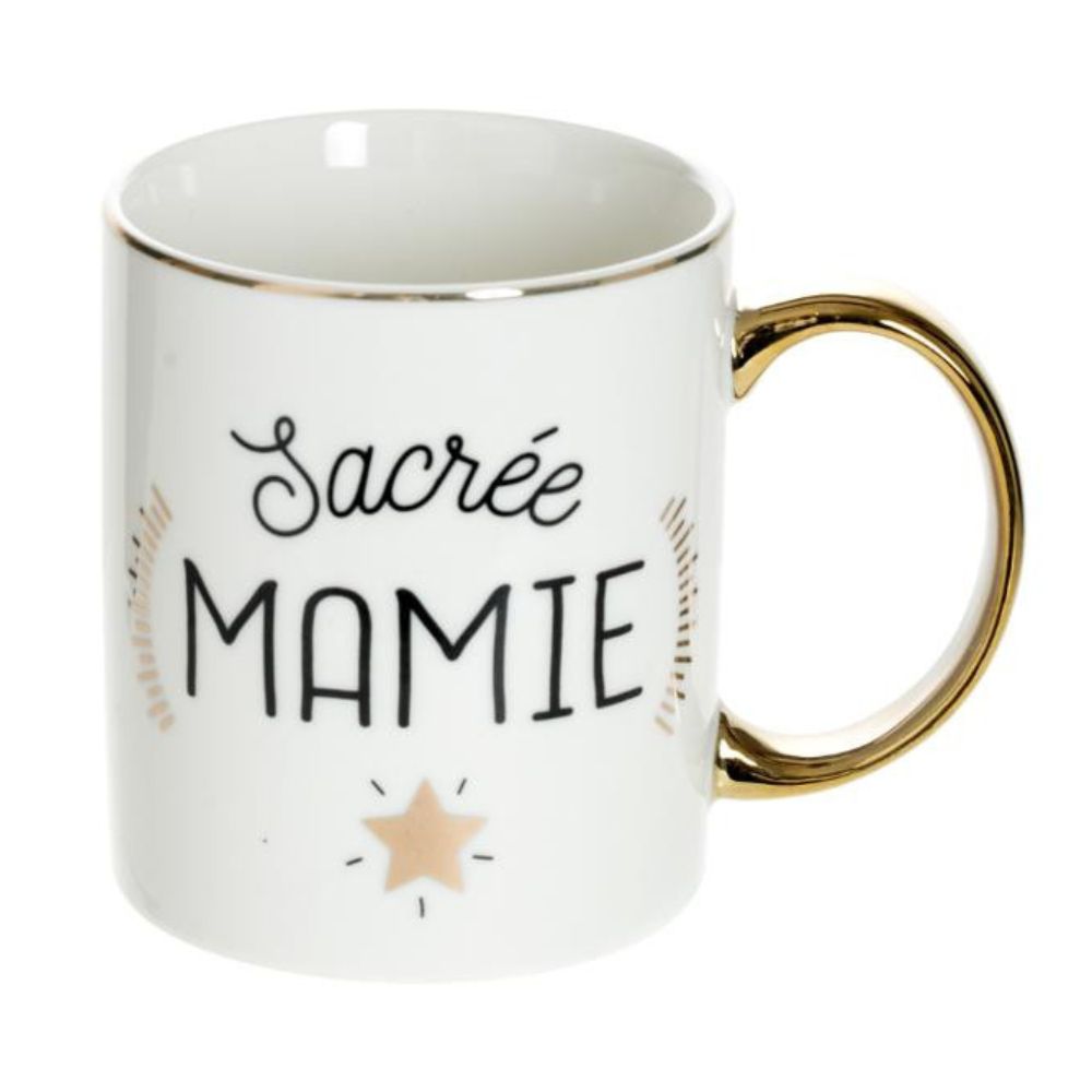 Mug porcelaine Sacrée Mamie 35CL
