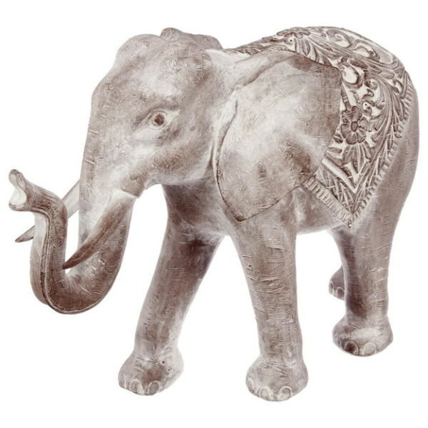 Statue Eléphant Résine Daiki H46 cm