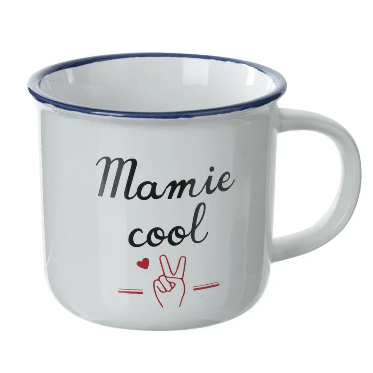 Mug faïence Mamie Cool GM 40CL
