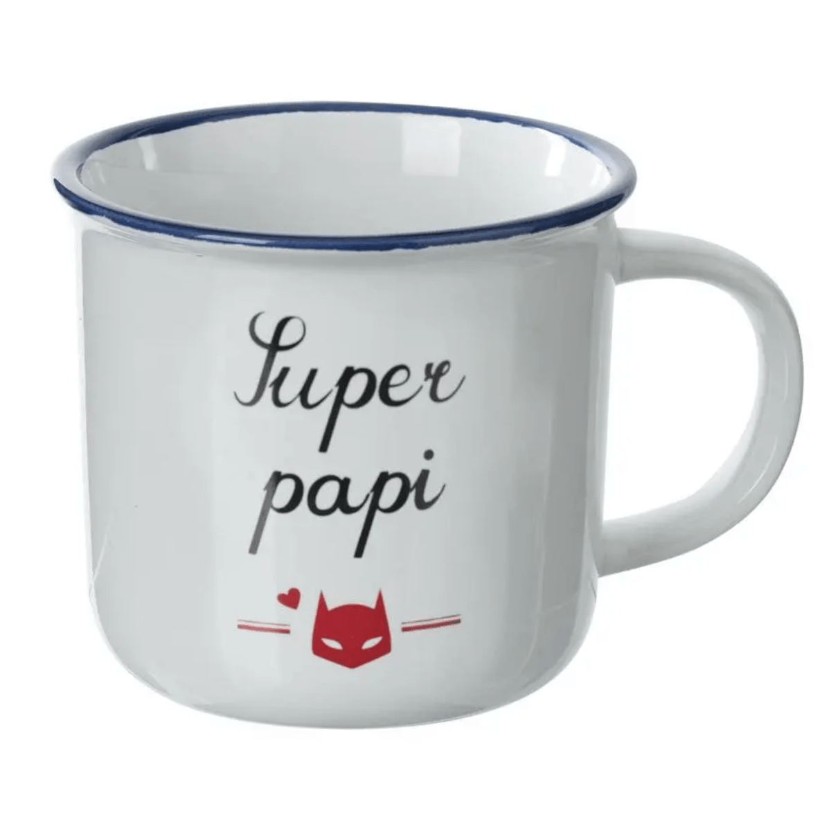 Mug faïence Super Papi GM 40 CL