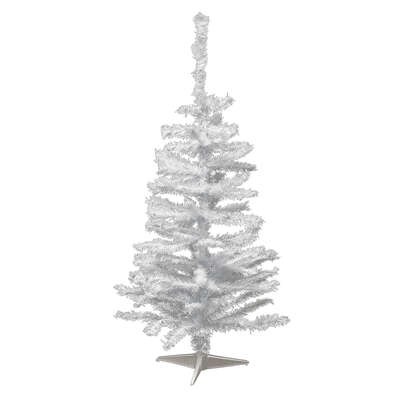 Déco Noël Sapin Artificiel Blanc Elgin H100cm