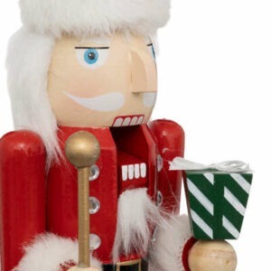 Père-Noël Casse-Noisette PM Bois Rouge Santeri H38