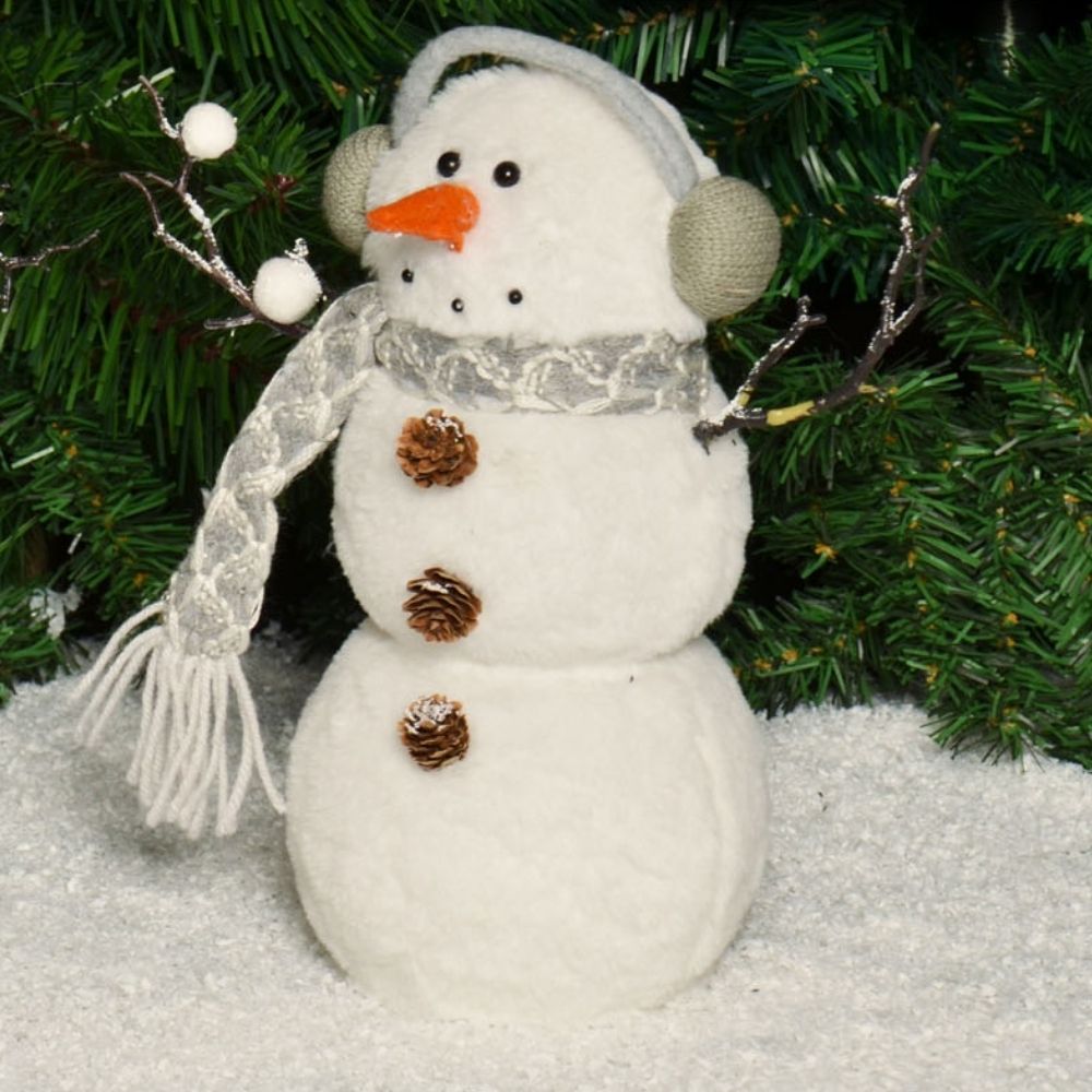 Figurine Bonhomme de Neige Lumineux Janig H32