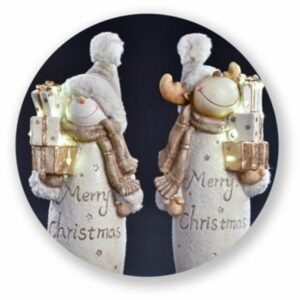 Statue Renne Basma Cadeaux Led H43