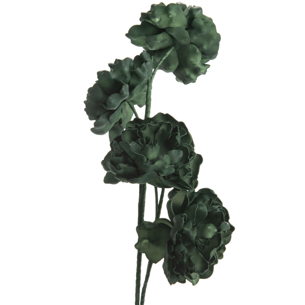 Tige Fleur mousse Malakal Vert Foncé 102cm