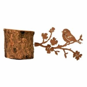 Décoration Oiseau métal vis d&rsquo;arbre Giloun