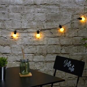 Guirlande électrique Marina Ampoule Blanches 10 LEDS
