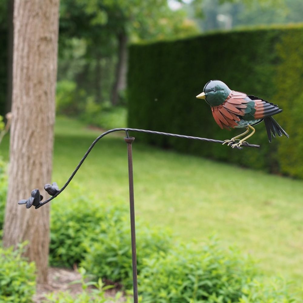 Mobile jardin balancier métal Agrinio - Oiseaux