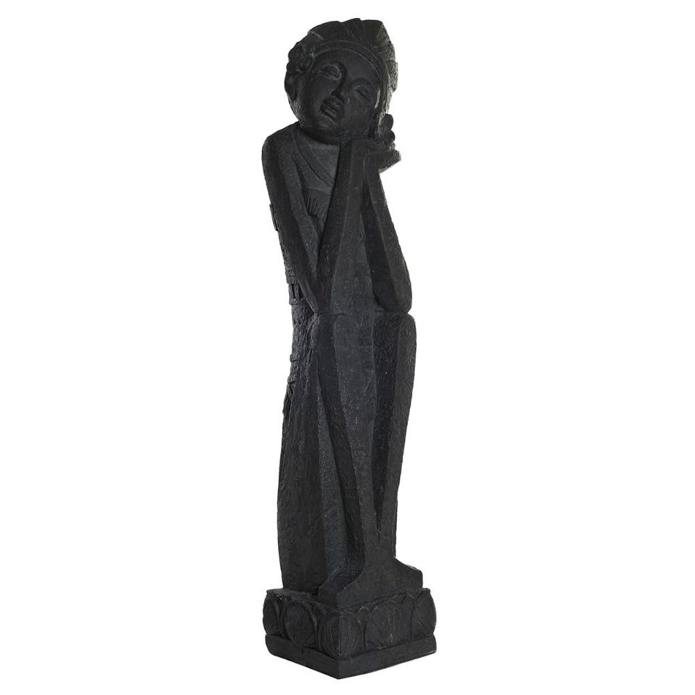 Statue ethnique Ubuda Gris Foncé H98cm