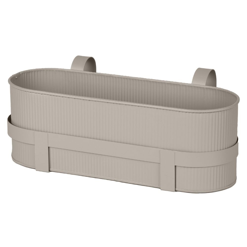 Jardinière - Balconnière Lusake Taupe 38cm