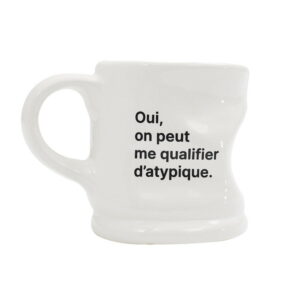 Mug déformé Blanc – Atypique