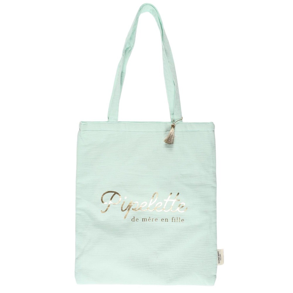 Tote Bag Gaze de Coton Maricie Pipelette de mère en fille